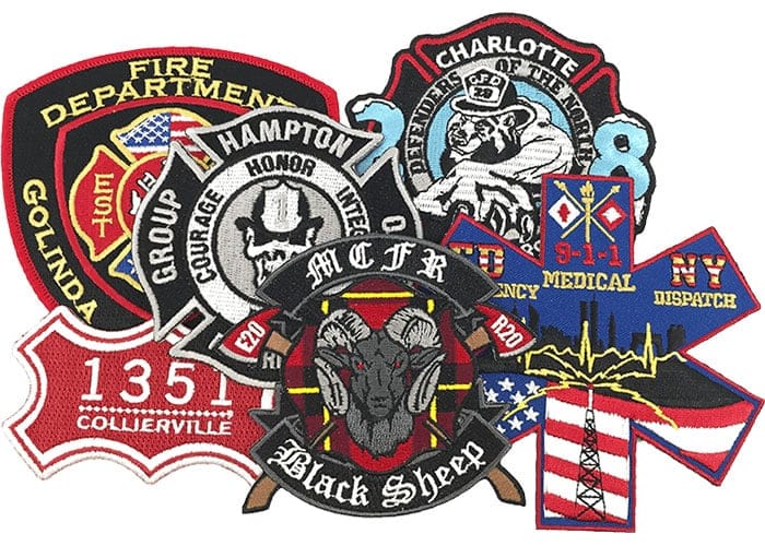 Fire Department Patches